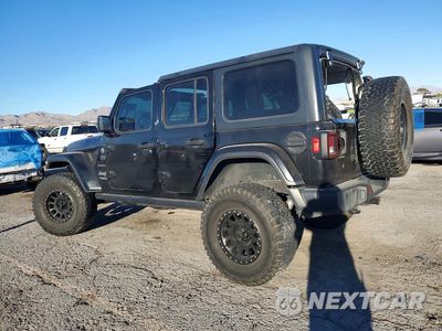 Drugie zdjęcie samochodu z przodu: 2019 JEEP WRANGLER UNLIMITED SAHARA VIN:1C4HJXEN1KW501945 - miniatura