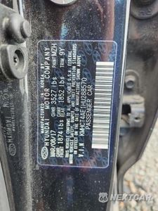 Zdjęcie 12 z 12 samochodu: 2017 HYUNDAI ACCENT SE VIN:KMHCT4AE1HU288570 - miniatura