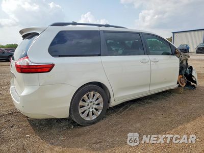Trzecie zdjęcie samochodu z tyłu: 2015 TOYOTA SIENNA LIMITED 7-PASSENGER VIN:5TDYK3DC9FS527804 - miniatura