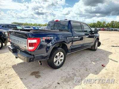 Trzecie zdjęcie samochodu z tyłu: 2022 FORD F150 SUPERCREW VIN:1FTFW1ED8NFB78303 - miniatura