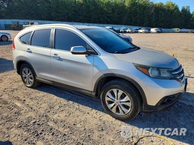 Czwarte zdjęcie samochodu z boku: 2013 HONDA CR-V EXL VIN:2HKRM4H71DH655670 - miniatura