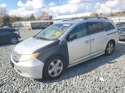Drugie zdjęcie samochodu z przodu: 2011 HONDA ODYSSEY TOURING VIN:5FNRL5H91BB014878 - miniatura
