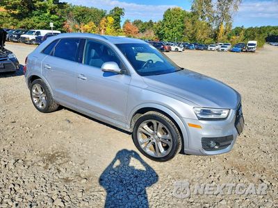 Czwarte zdjęcie samochodu z boku: 2015 AUDI Q3 PRESTIGE VIN:WA1GFCFS6FR007315 - miniatura