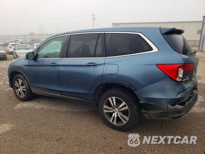 Drugie zdjęcie samochodu z przodu: 2016 HONDA PILOT EXL VIN:5FNYF6H57GB023985 - miniatura