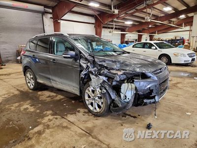 Czwarte zdjęcie samochodu z boku: 2015 FORD ESCAPE TITANIUM VIN:1FMCU9J95FUC04650 - miniatura