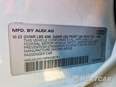 Zdjęcie 13 z 13 samochodu: 2023 AUDI A3 PREMIUM VIN:WAUAUDGY8PA036791 - miniatura