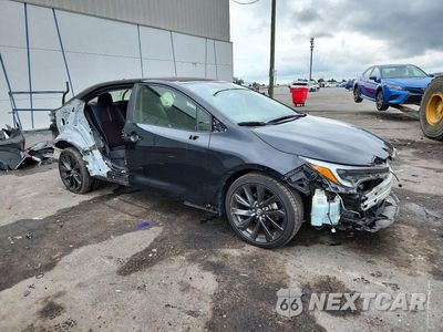 Czwarte zdjęcie samochodu z boku: 2023 TOYOTA COROLLA HYBRID SE VIN:JTDBCMFE6P3006694 - miniatura