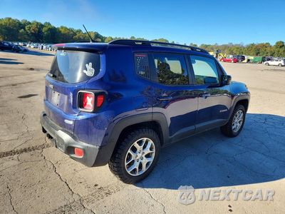 Trzecie zdjęcie samochodu z tyłu: 2017 JEEP RENEGADE LATITUDE VIN:ZACCJBBB2HPG02344 - miniatura