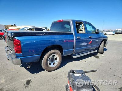 Trzecie zdjęcie samochodu z tyłu: 2007 DODGE RAM 1500 ST VIN:1D7HA18P07J630246 - miniatura