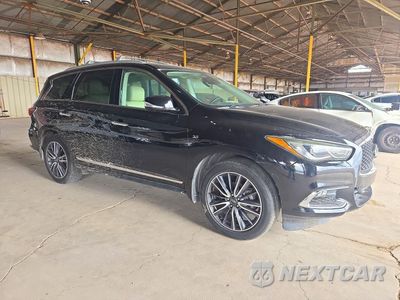 Czwarte zdjęcie samochodu z boku: 2017 INFINITI QX60 BASE VIN:5N1DL0MN7HC504839 - miniatura