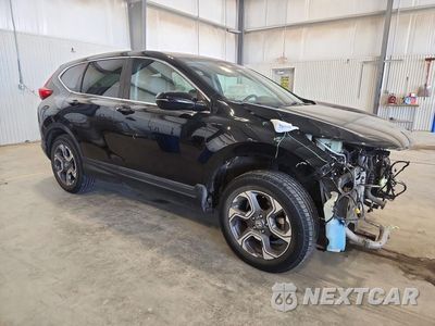 Czwarte zdjęcie samochodu z boku: 2018 HONDA CR-V EXL VIN:7FARW2H89JE087593 - miniatura