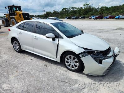 Czwarte zdjęcie samochodu z boku: 2021 TOYOTA COROLLA LE VIN:JTDEPMAE7MJ181763 - miniatura