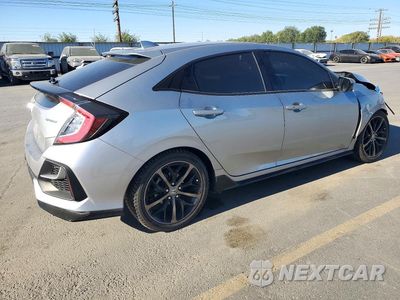 Trzecie zdjęcie samochodu z tyłu: 2021 HONDA CIVIC SPORT VIN:SHHFK7H43MU220324 - miniatura