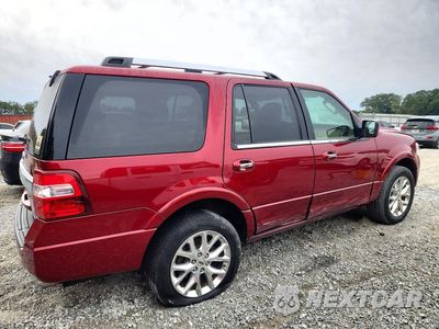 Trzecie zdjęcie samochodu z tyłu: 2016 FORD EXPEDITION LIMITED VIN:1FMJU1KT6GEF19942 - miniatura