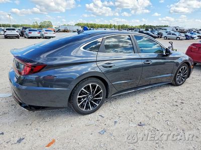 Trzecie zdjęcie samochodu z tyłu: 2021 HYUNDAI SONATA LIMITED VIN:5NPEH4J22MH072557 - miniatura