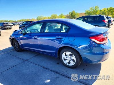 Drugie zdjęcie samochodu z przodu: 2015 HONDA CIVIC LX VIN:19XFB2F50FE063957 - miniatura