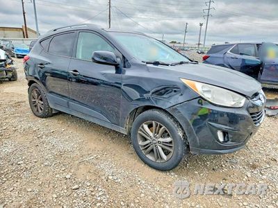 Czwarte zdjęcie samochodu z boku: 2014 HYUNDAI TUCSON SE VIN:KM8JUCAG7EU935341 - miniatura