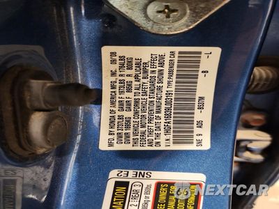 Zdjęcie 12 z 12 samochodu: 2009 HONDA CIVIC VIN:1HGFA16839L003191 - miniatura