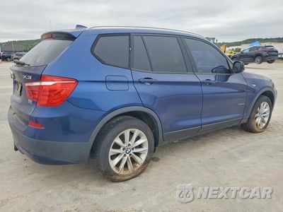 Trzecie zdjęcie samochodu z tyłu: 2013 BMW X3 XDRIVE28I VIN:5UXWX9C54DL874047 - miniatura