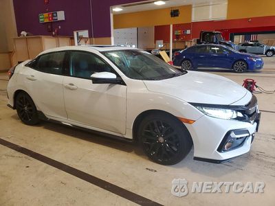 Czwarte zdjęcie samochodu z boku: 2020 HONDA CIVIC SPORT TOURING VIN:SHHFK7H96LU409706 - miniatura