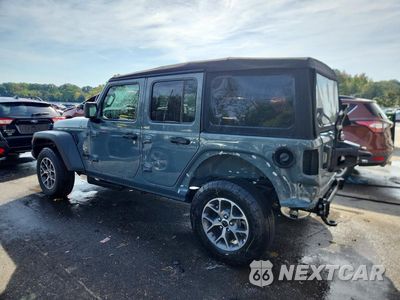 Drugie zdjęcie samochodu z przodu: 2026 JEEP WRANGLER SPORT VIN:1C4PJXDG7TW252180 - miniatura