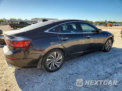 Trzecie zdjęcie samochodu z tyłu: 2019 HONDA INSIGHT TOURING VIN:19XZE4F99KE019758 - miniatura