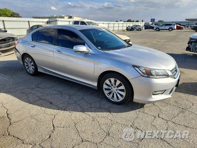 Czwarte zdjęcie samochodu z boku: 2013 HONDA ACCORD EXL VIN:1HGCR2F89DA271975 - miniatura