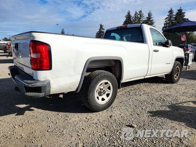 Trzecie zdjęcie samochodu z tyłu: 2015 GMC SIERRA C1500 VIN:1GTN1TEC8FZ906795 - miniatura