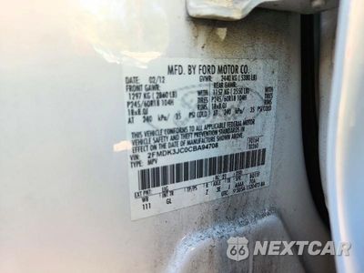 Zdjęcie 14 z 14 samochodu: 2012 FORD EDGE SEL VIN:2FMDK3JC0CBA94708 - miniatura