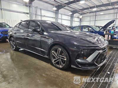 Czwarte zdjęcie samochodu z boku: 2025 HYUNDAI SONATA N LINE VIN:KMHL54JC6SA489172 - miniatura