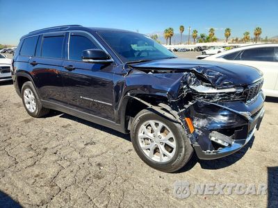 Czwarte zdjęcie samochodu z boku: 2023 JEEP GRAND CHEROKEE L LIMITED VIN:1C4RJKBG9P8841322 - miniatura