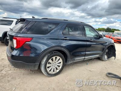 Trzecie zdjęcie samochodu z tyłu: 2023 FORD EXPLORER LIMITED VIN:1FMSK7FHXPGA90215 - miniatura