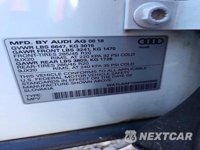 Zdjęcie 14 z 14 samochodu: 2019 AUDI Q7 PREMIUM PLUS VIN:WA1LAAF7XKD000985 - miniatura