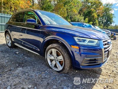 Czwarte zdjęcie samochodu z boku: 2019 AUDI Q5 PREMIUM PLUS VIN:WA1BNAFY5K2107009 - miniatura