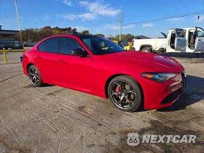 Czwarte zdjęcie samochodu z boku: 2020 ALFA ROMEO GIULIA TI VIN:ZARFANBN3L7632232 - miniatura