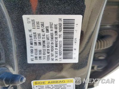 Zdjęcie 12 z 12 samochodu: 2015 HONDA ACCORD LX VIN:1HGCR2F31FA087315 - miniatura