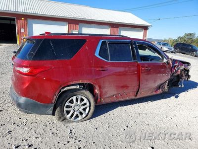 Trzecie zdjęcie samochodu z tyłu: 2021 CHEVROLET TRAVERSE LT VIN:1GNEVGKW7MJ102095 - miniatura