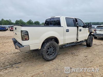 Trzecie zdjęcie samochodu z tyłu: 2007 FORD F150 SUPERCREW VIN:1FTPW12547FB26834 - miniatura