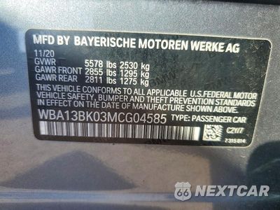 Zdjęcie 12 z 12 samochodu: 2021 BMW M550XI VIN:WBA13BK03MCG04585 - miniatura