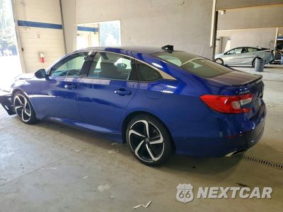 Drugie zdjęcie samochodu z przodu: 2022 HONDA ACCORD SPORT SE VIN:1HGCV1F44NA066732 - miniatura