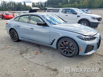 Czwarte zdjęcie samochodu z boku: 2025 BMW I4 M50 VIN:WBY33HD05SFV03857 - miniatura