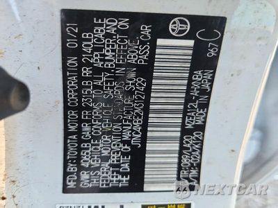 Zdjęcie 13 z 13 samochodu: 2021 TOYOTA COROLLA XSE VIN:JTNC4MBE2M3127429 - miniatura