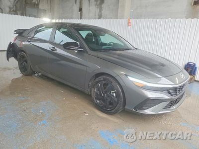 Czwarte zdjęcie samochodu z boku: 2026 HYUNDAI ELANTRA SEL SPORT VIN:KMHLM4DG5TU286582 - miniatura