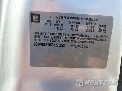 Zdjęcie 13 z 13 samochodu: 2011 CHEVROLET IMPALA POLICE VIN:2G1WD5EM6B1272222 - miniatura