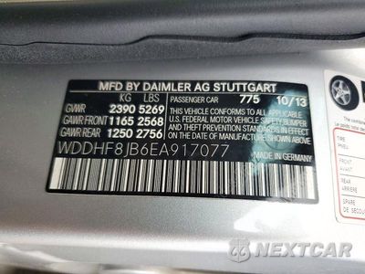 Zdjęcie 12 z 12 samochodu: 2014 MERCEDES-BENZ E 350 4MATIC VIN:WDDHF8JB6EA917077 - miniatura