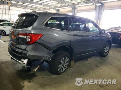 Trzecie zdjęcie samochodu z tyłu: 2020 HONDA PILOT EXL VIN:5FNYF6H57LB060643 - miniatura