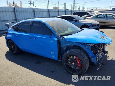 Czwarte zdjęcie samochodu z boku: 2024 HONDA CIVIC TYPE-R VIN:JHMFL5G48RX004131 - miniatura