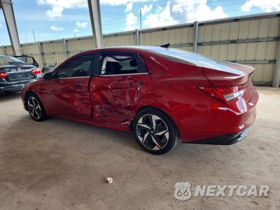 Drugie zdjęcie samochodu z przodu: 2023 HYUNDAI ELANTRA LIMITED VIN:KMHLP4AG4PU402923 - miniatura