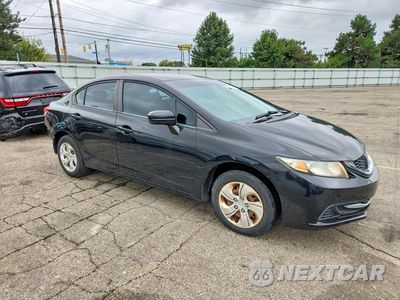 Czwarte zdjęcie samochodu z boku: 2014 HONDA CIVIC LX VIN:19XFB2F50EE000467 - miniatura