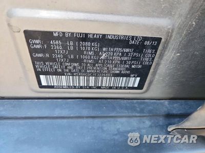 Zdjęcie 12 z 12 samochodu: 2014 SUBARU OUTBACK 2.5I PREMIUM VIN:4S4BRCDC7E3226803 - miniatura